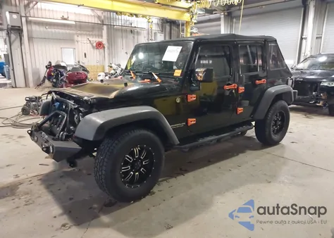 2007 Jeep Wrangler Unlimited X z USA, uszkodzony, nr VIN 1J4GA39107L107447